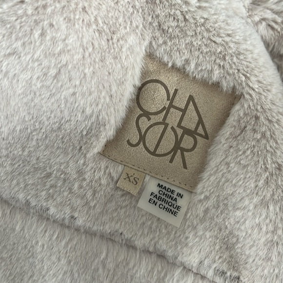 Chaser Faux Suede Shearling Vest - Picture 7 of 8